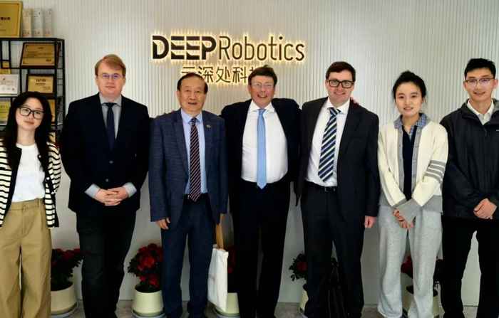 Visit to the 'Little AI Dragon' startup Deep Robotics