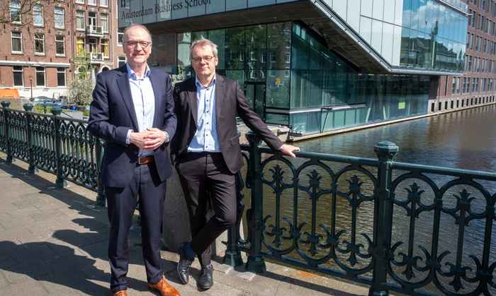 Bert Steens (L) and Sander van Triest
